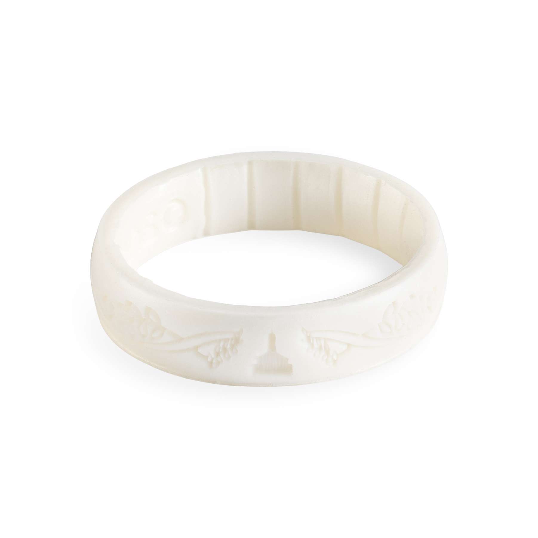Vernal Temple Thin Silicone Ring