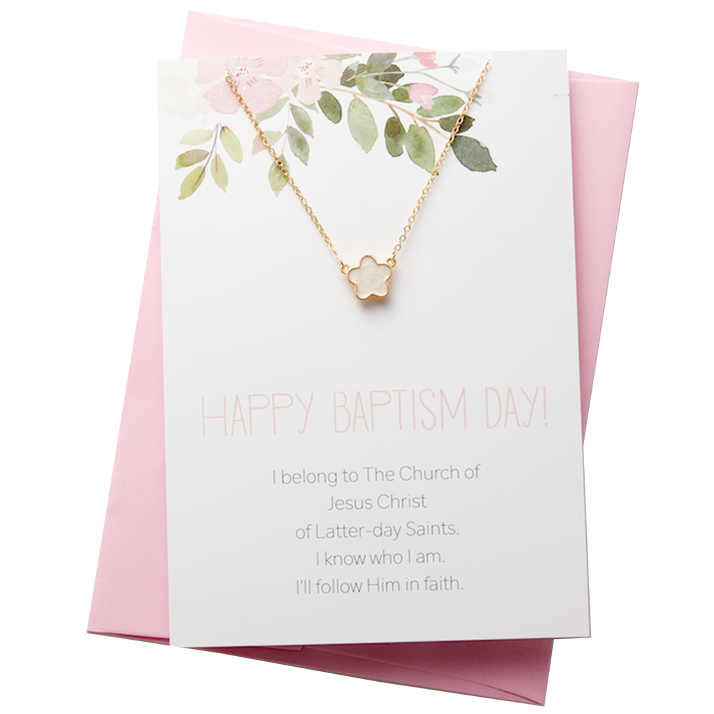 Happy Baptism Day Necklace Greeting Card, , large image number 3