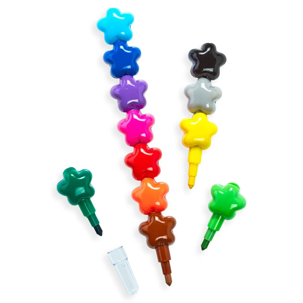 Stars Stacking Crayon, , large