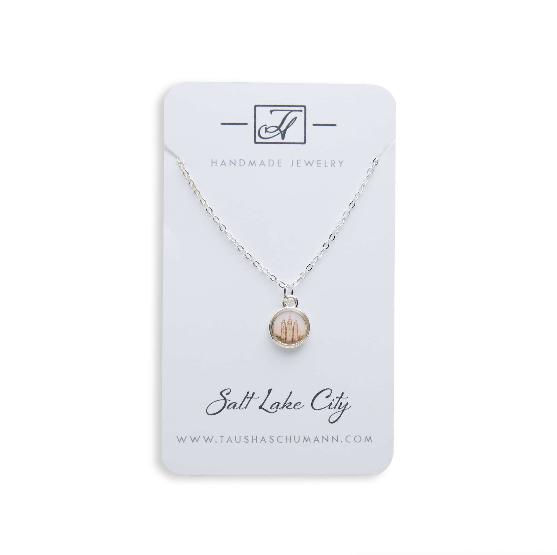 Salt Lake City Utah Temple Necklace