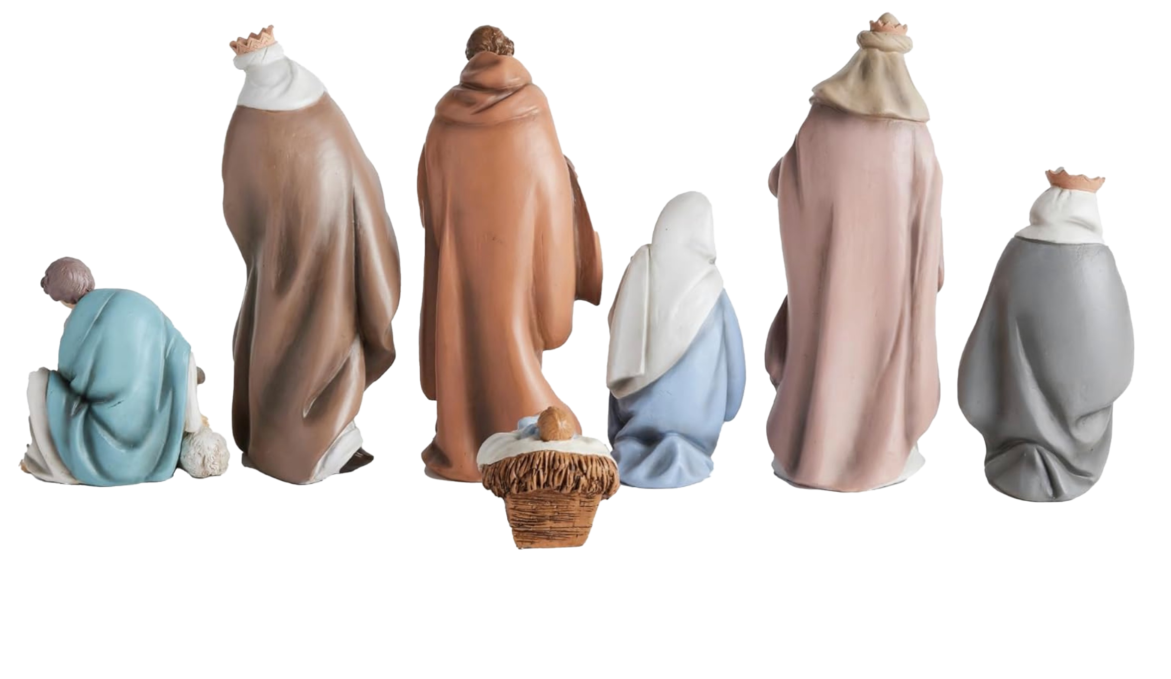 "O Come All Ye Faithful" Resin Nativity, , large image number 2