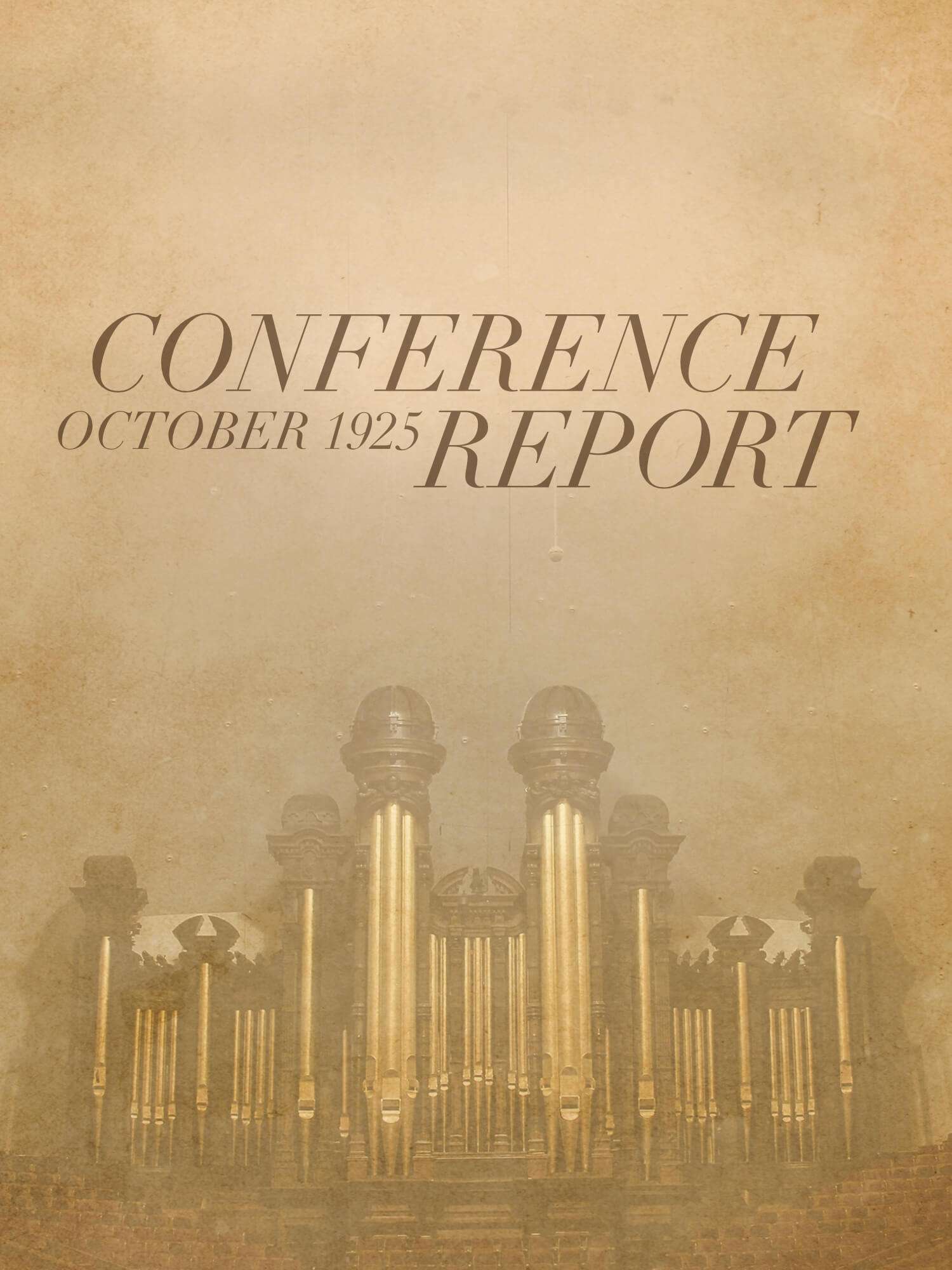 Conference Report, October 1925