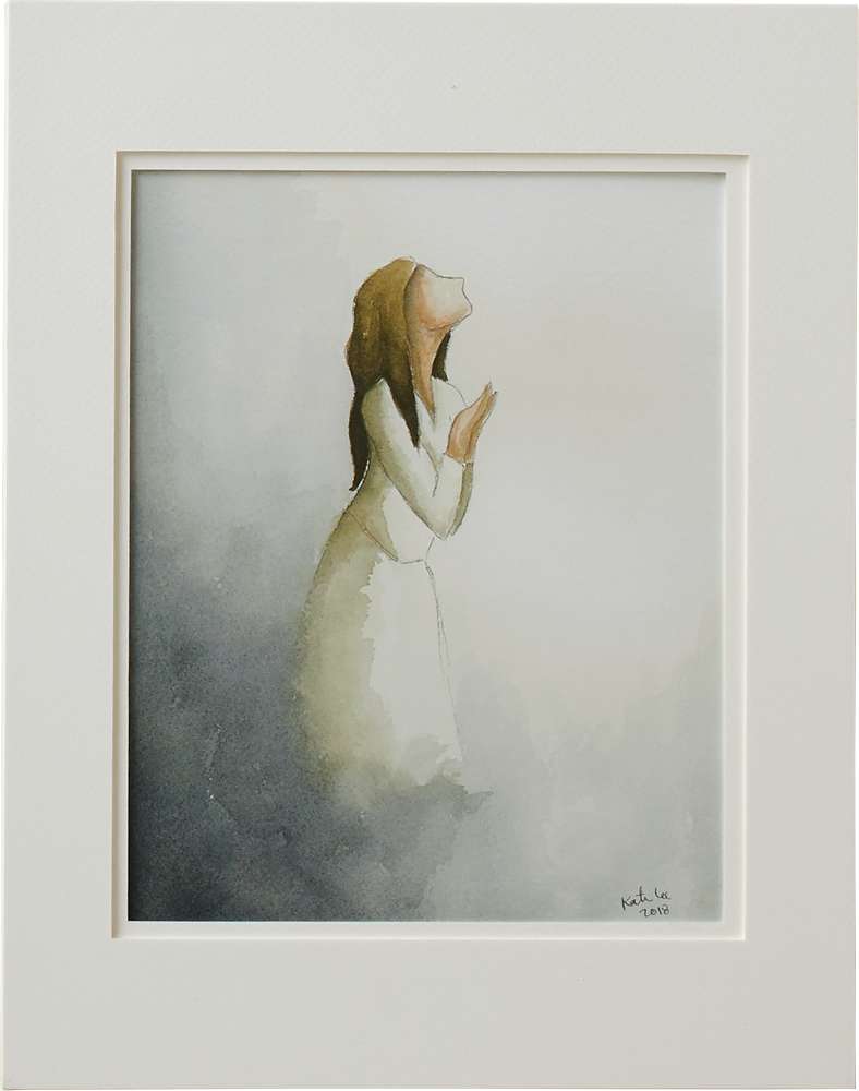 I Am Enough Matted Print