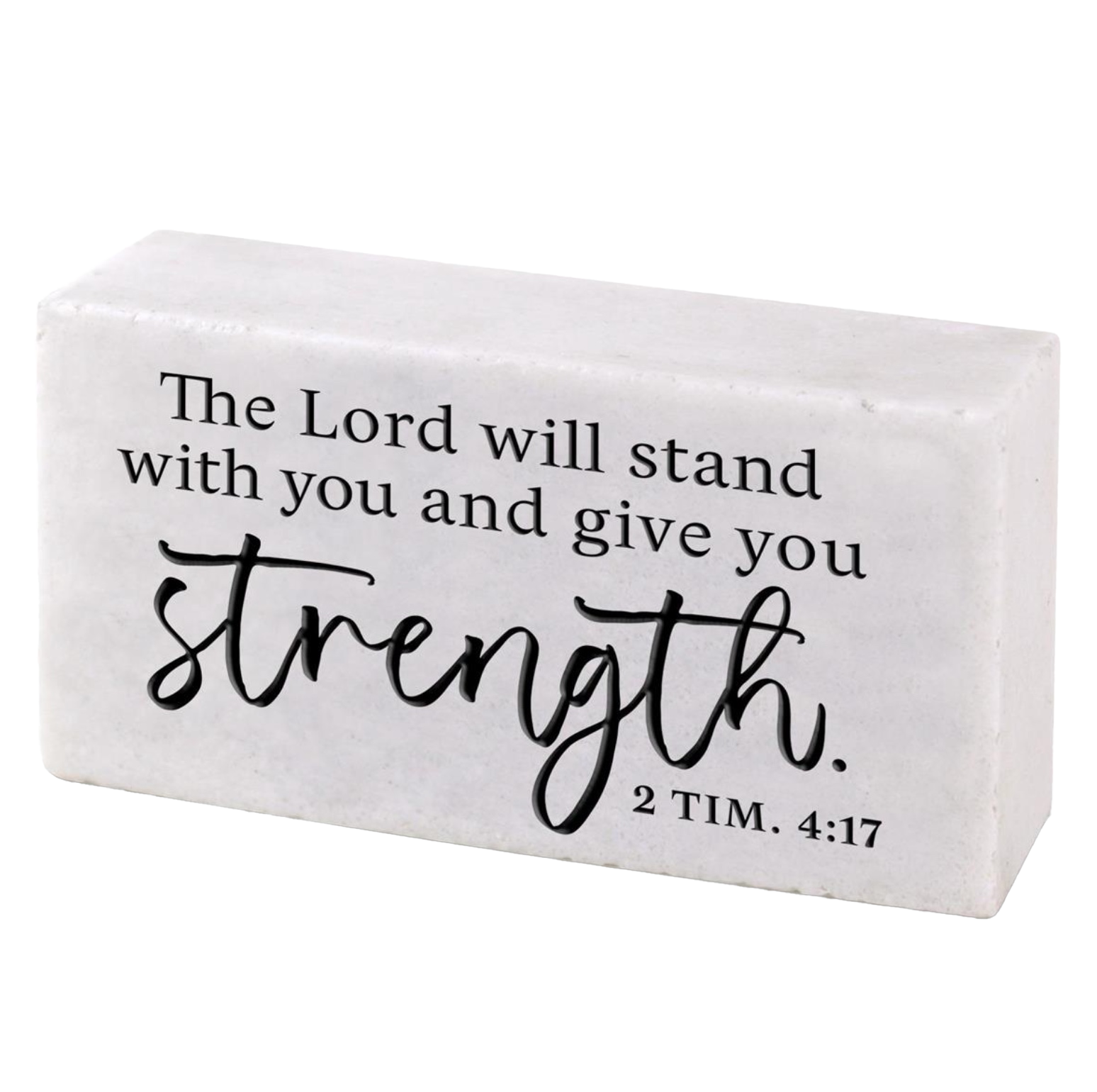 Lord Will Stand (4x2 Stone Plaque)