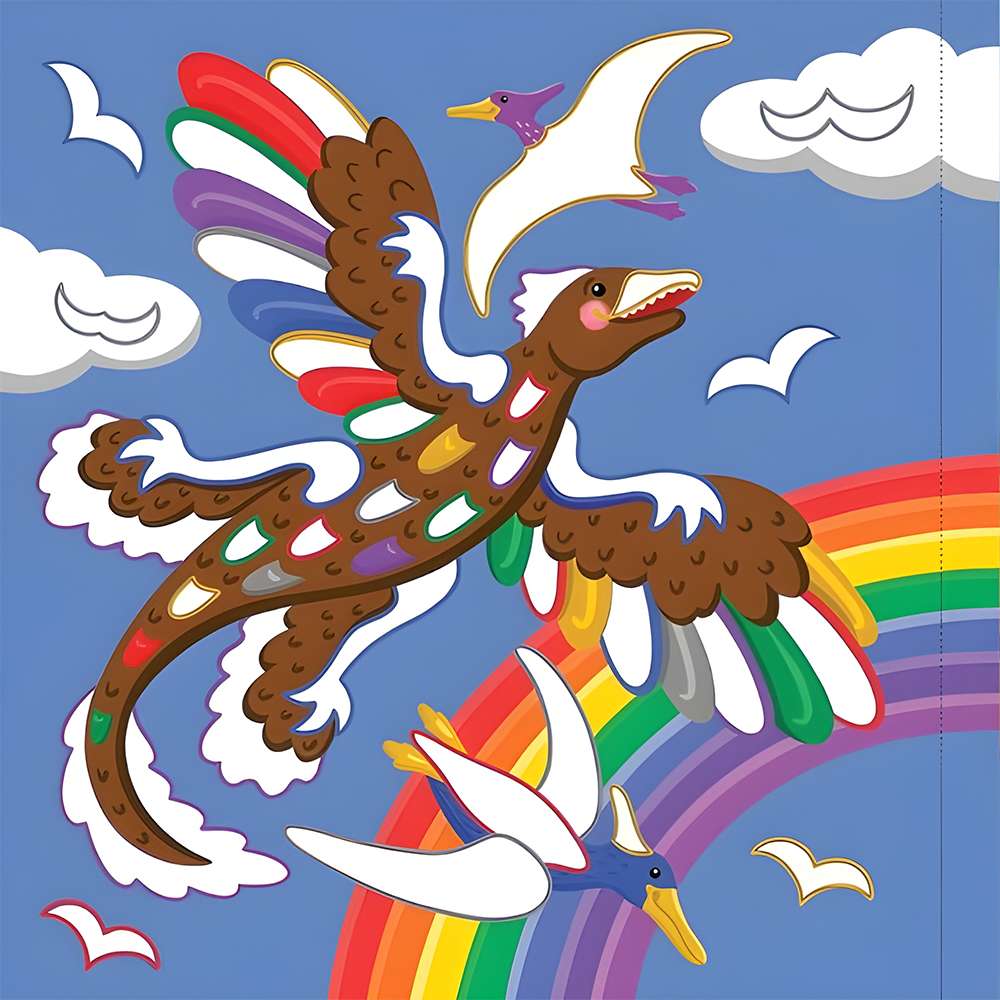Color-By-Foil Sticker Book Dinosaurs, , large image number 3