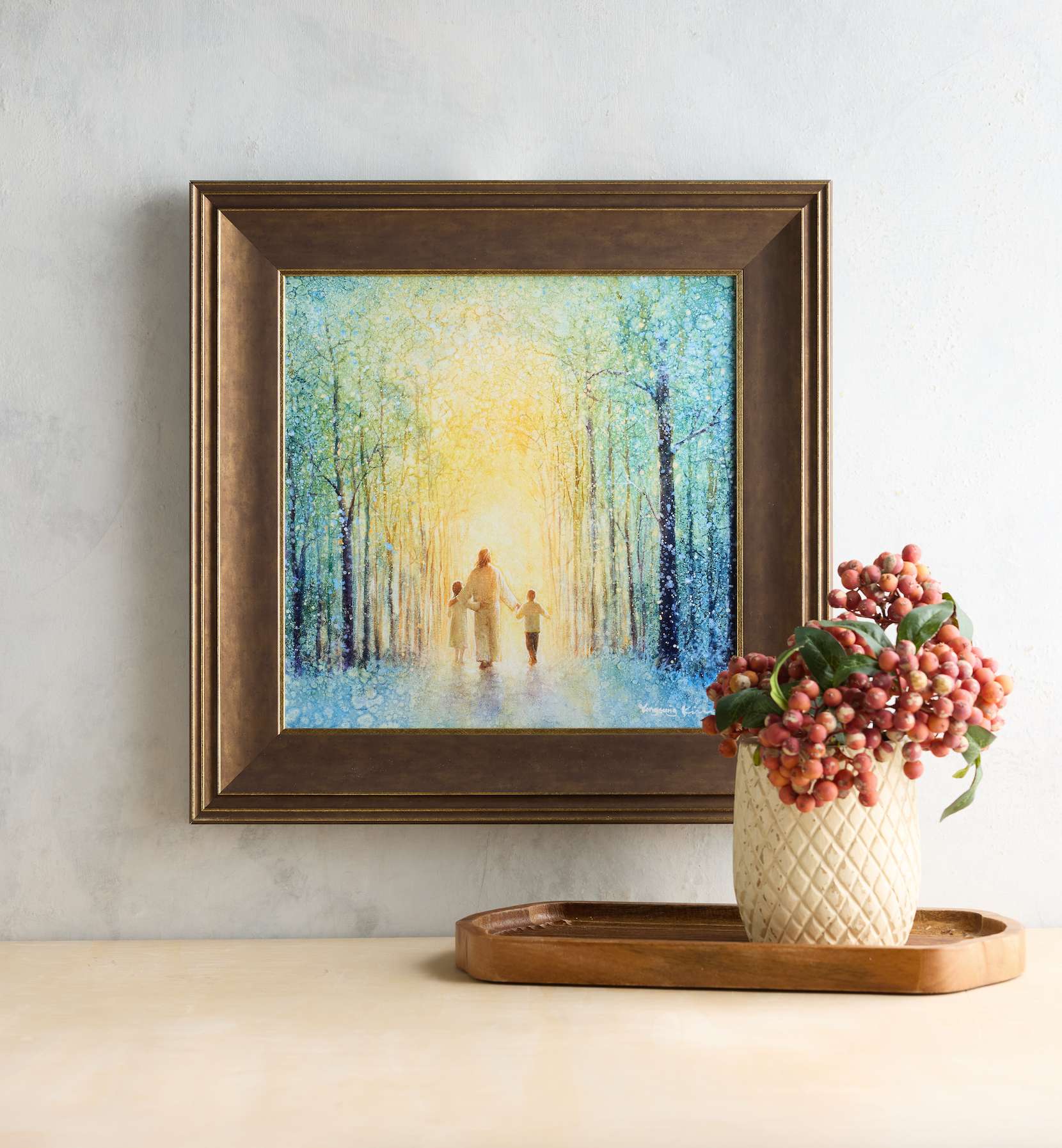 Teach Me Thy Paths (16x16 Framed Paper Print), , large image number 2