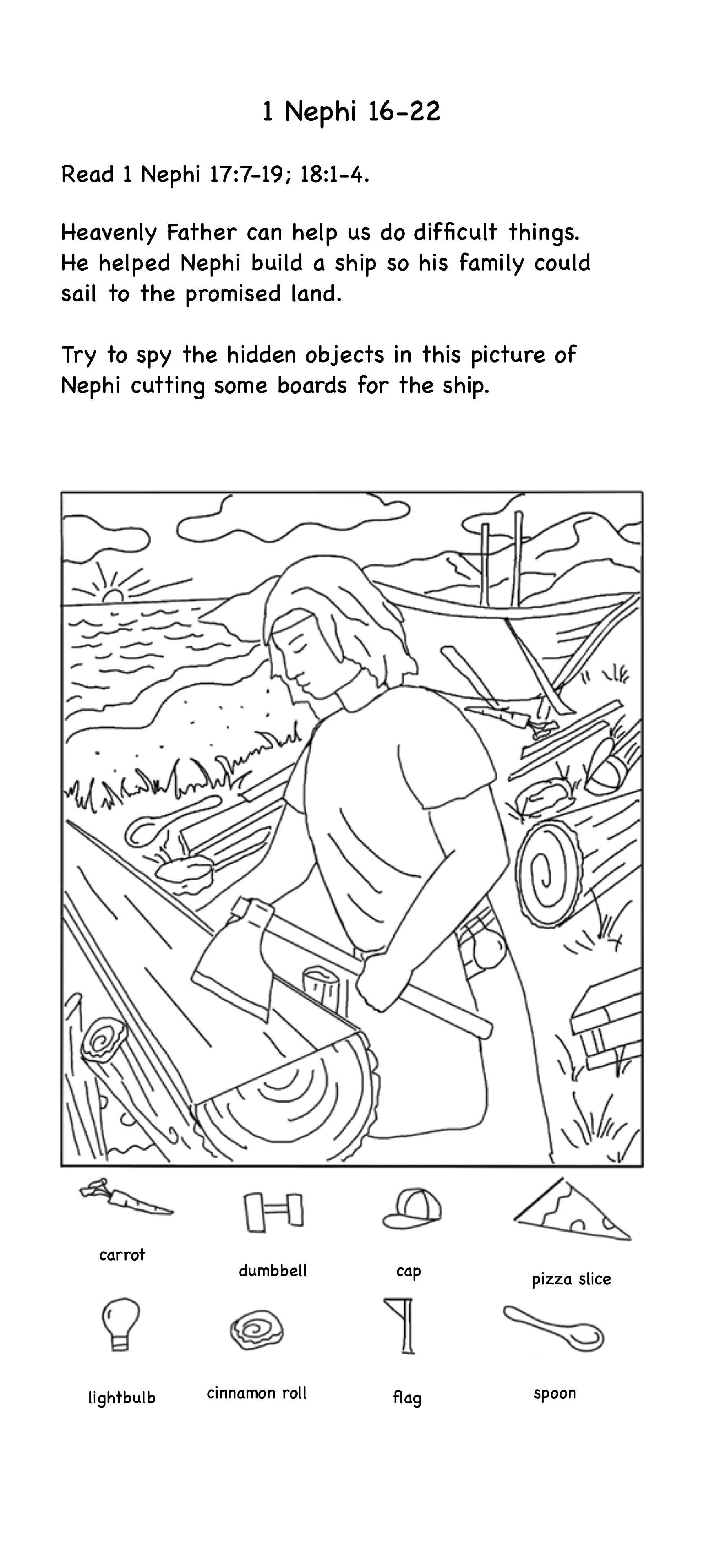 Book of Mormon Activities: 1 Nephi to Words of Mormon, , large image number 4