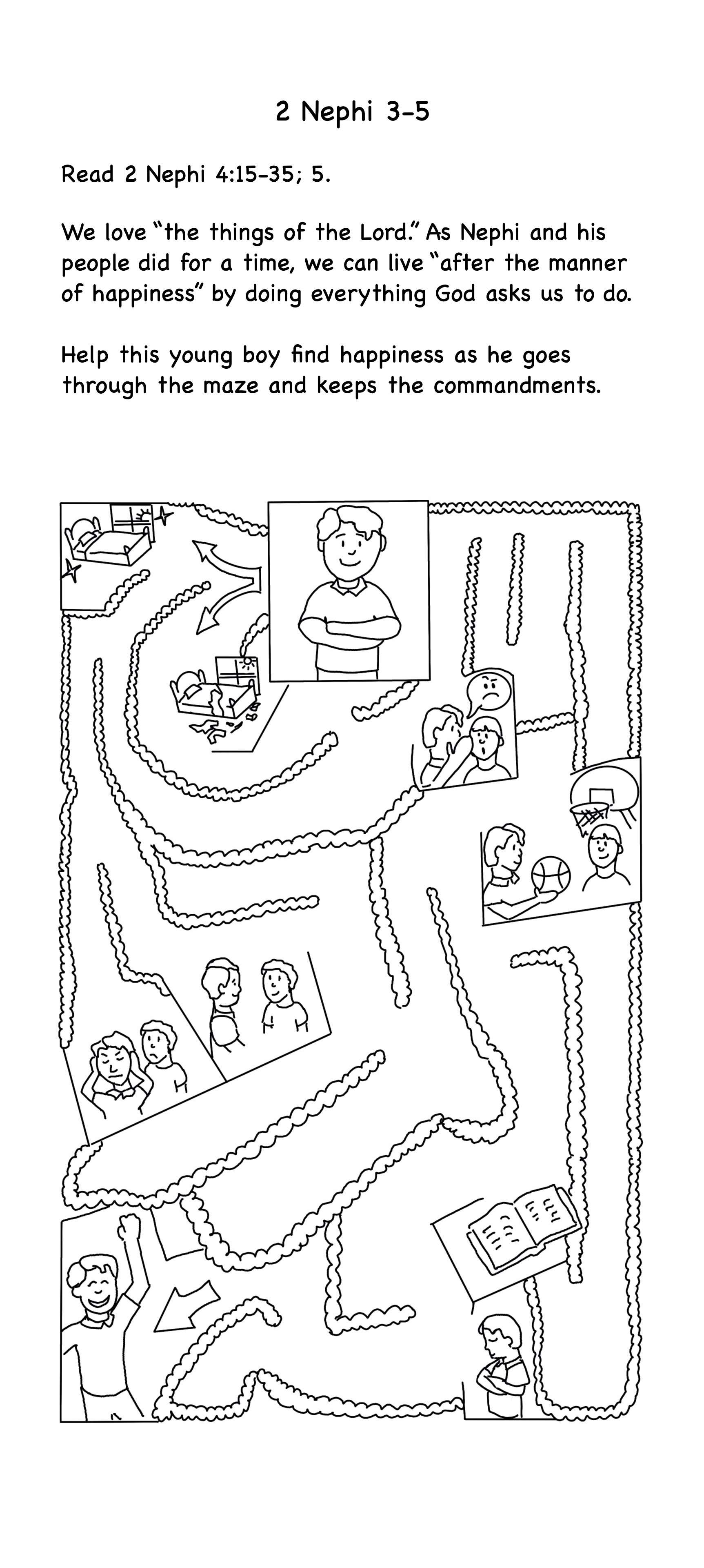 Book of Mormon Activities: 1 Nephi to Words of Mormon, , large image number 3