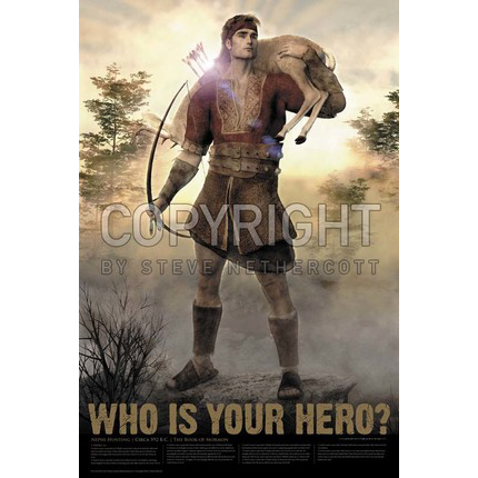 Nephi Hunting (24x36 Poster)