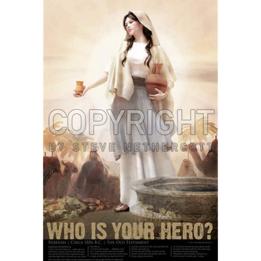 Rebekah at the Well (24x36 Poster), , large image number 0