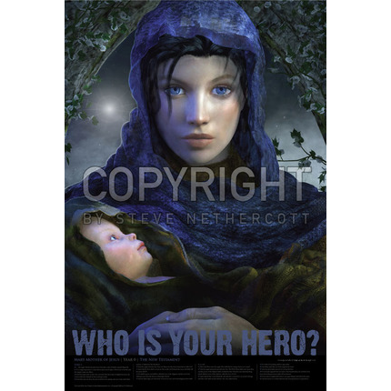 Mary, the Mother of Jesus (24x36 Poster)