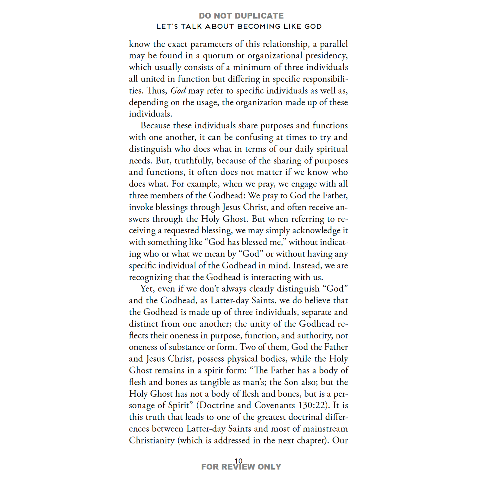 Let's Talk about Becoming Like God, , large image number 6