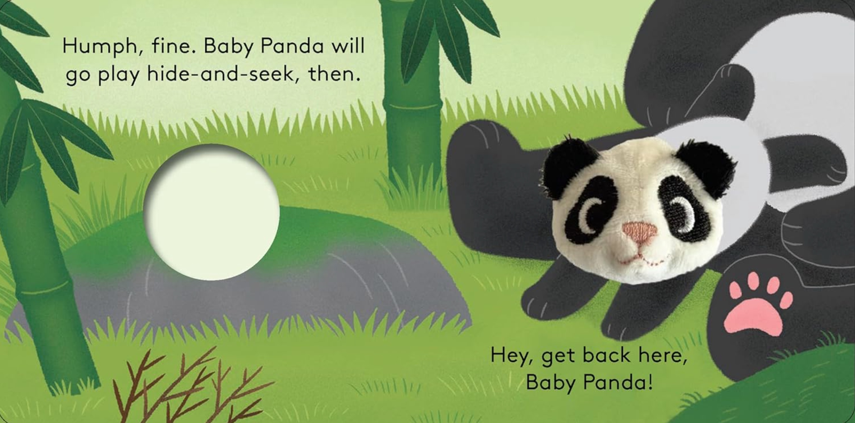 Baby Panda Finger Puppet Book, , large image number 2