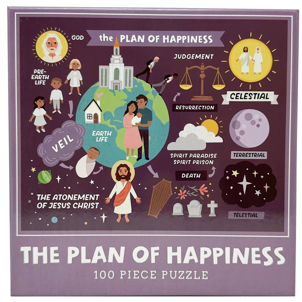 The Plan of Happiness 100 Piece Puzzle, , large