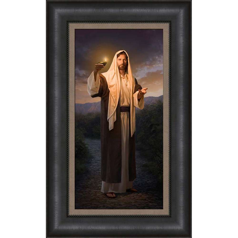 Lead, Kindly Light Canvas (32x20 Outside Frame Dimensions)