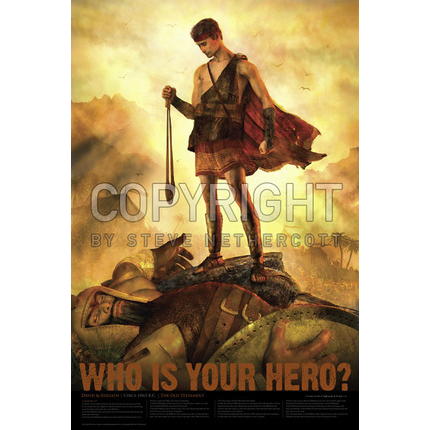 David and Goliath (24x36 Poster)