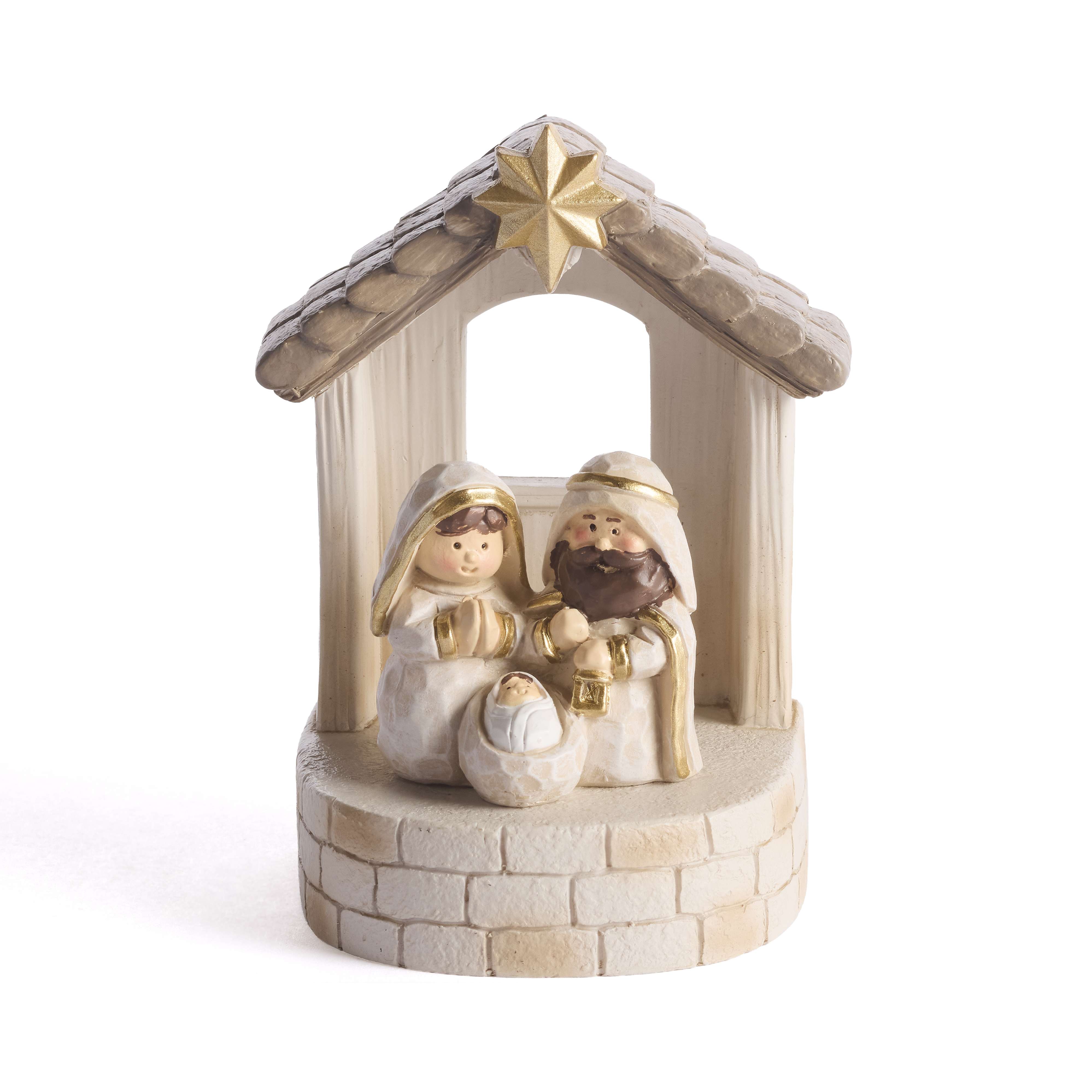 Light-up Holy Family in Stable Nativity, , large image number 3