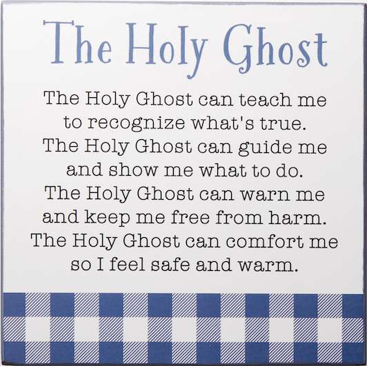 The Holy Ghost (5x5 Plaque)