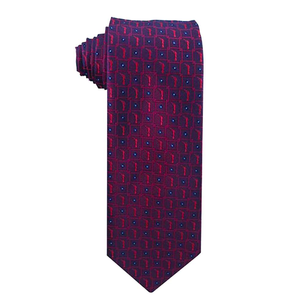 Men's Burgundy Angel Moroni Necktie