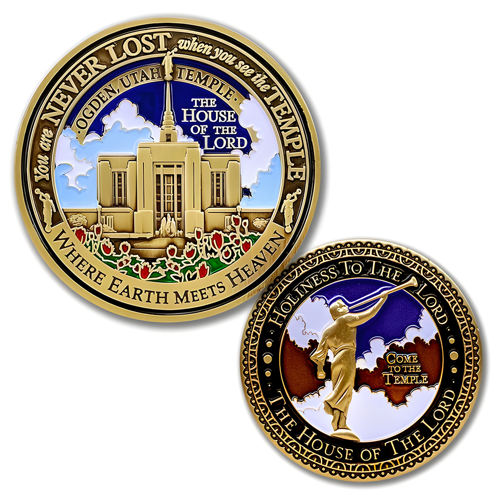 Ogden Utah Temple Medallion Coin, , large image number 3