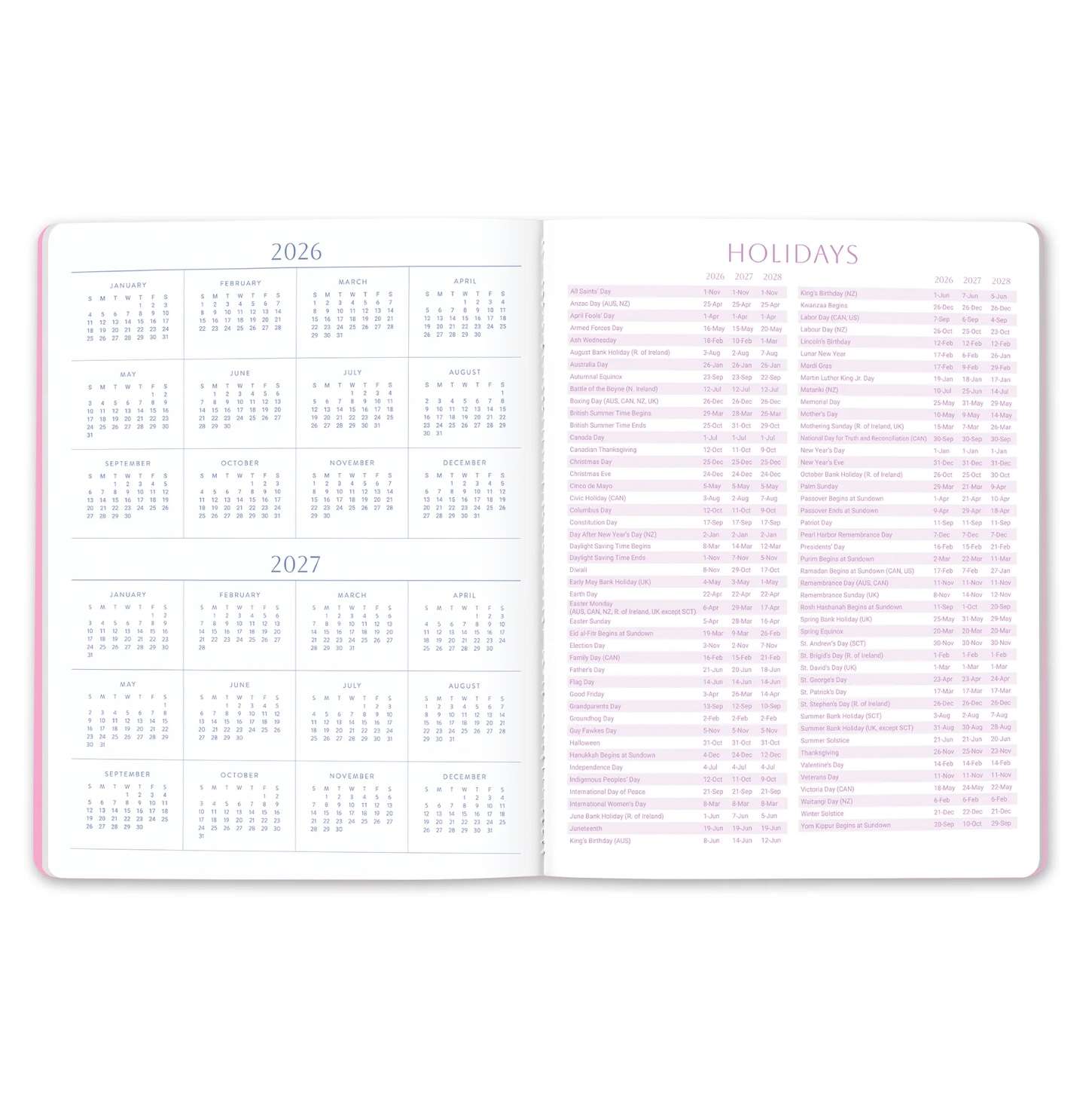 2027 Cabana Stripes Just Right 17-Month Planner, , large image number 4