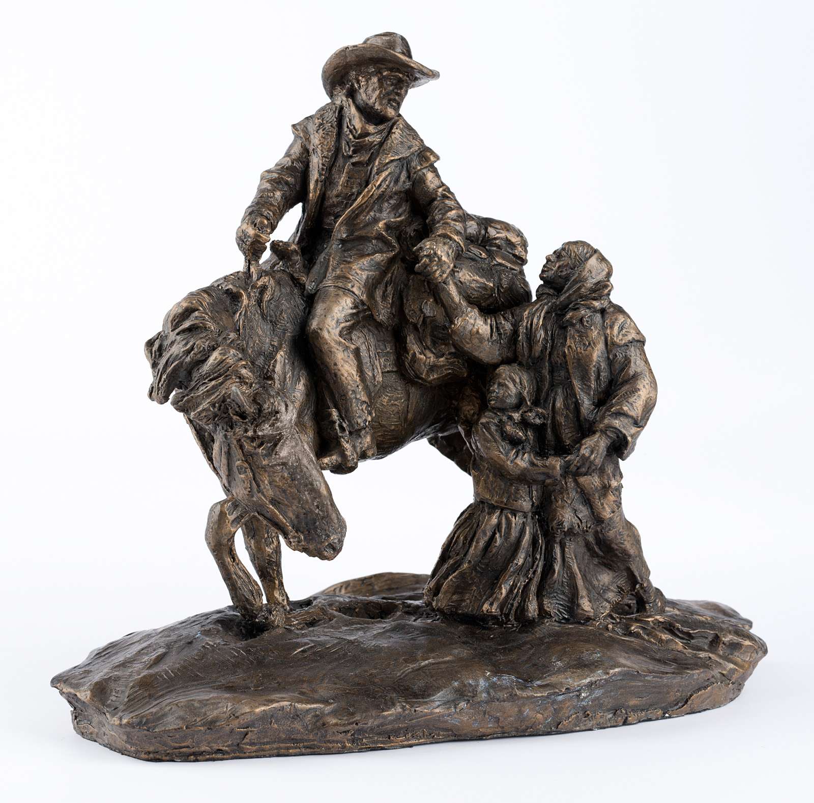 Rescued (12-Inch Cold Cast Bronze Statue), , large image number 3