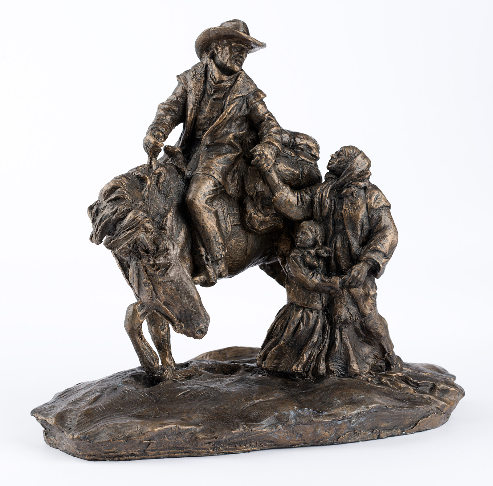 Rescued (12-Inch Cold Cast Bronze Statue), , large image number 3