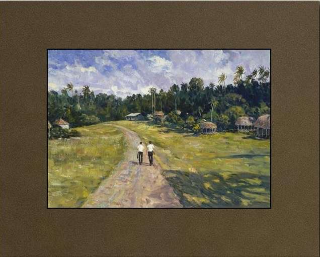 Go Ye Into All the World Matted Print