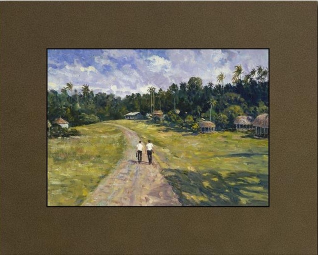 Go Ye Into All the World (10x8 Matted Print)