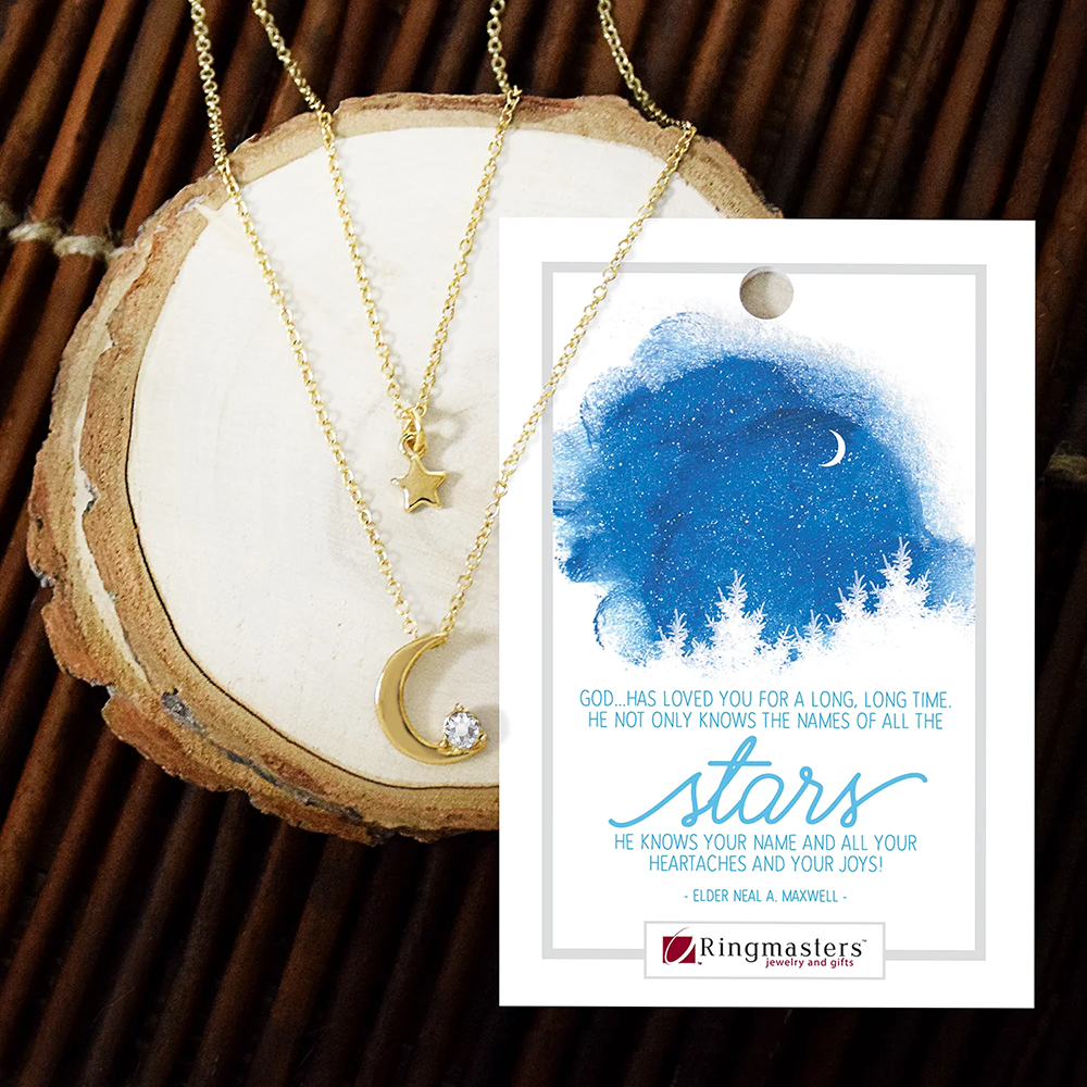 He Knows You Star Necklace