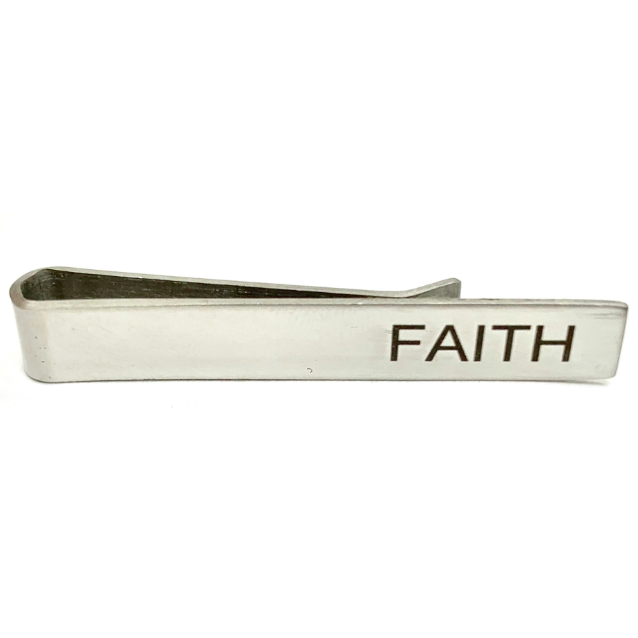 Faith Tie Bar, , large