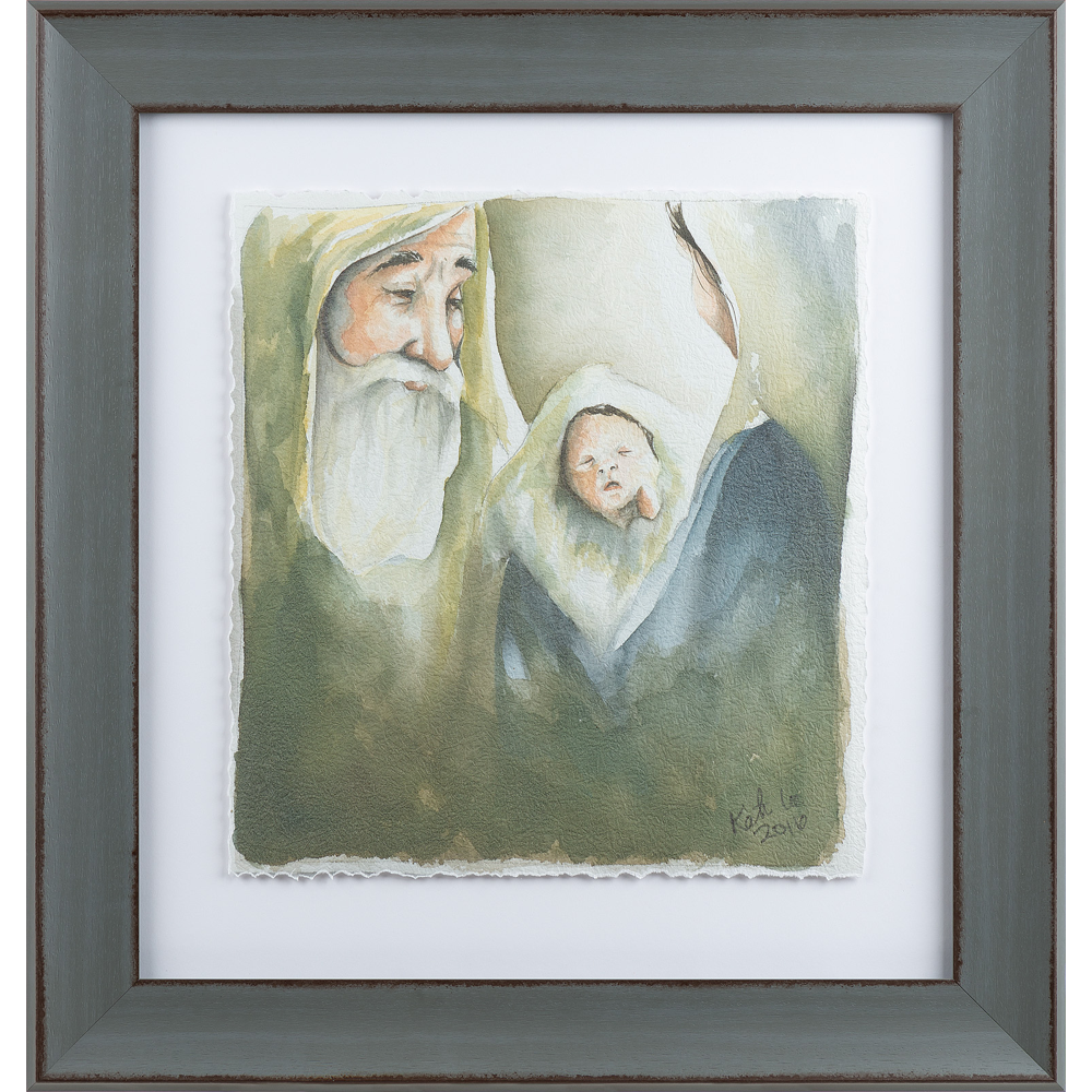 A Light to Lighten (29x27 Framed Print),  A Light to Lighten (29x27 Framed Print)