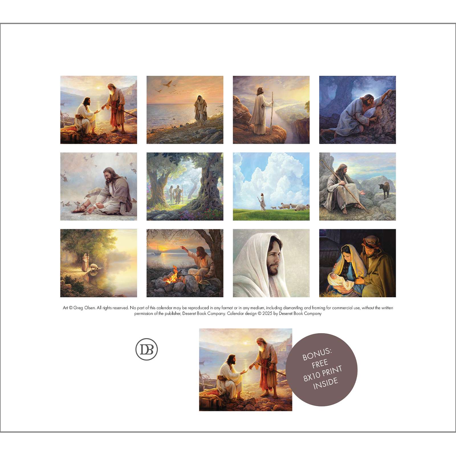 2026 Greg Olsen Calendar, , large image number 7