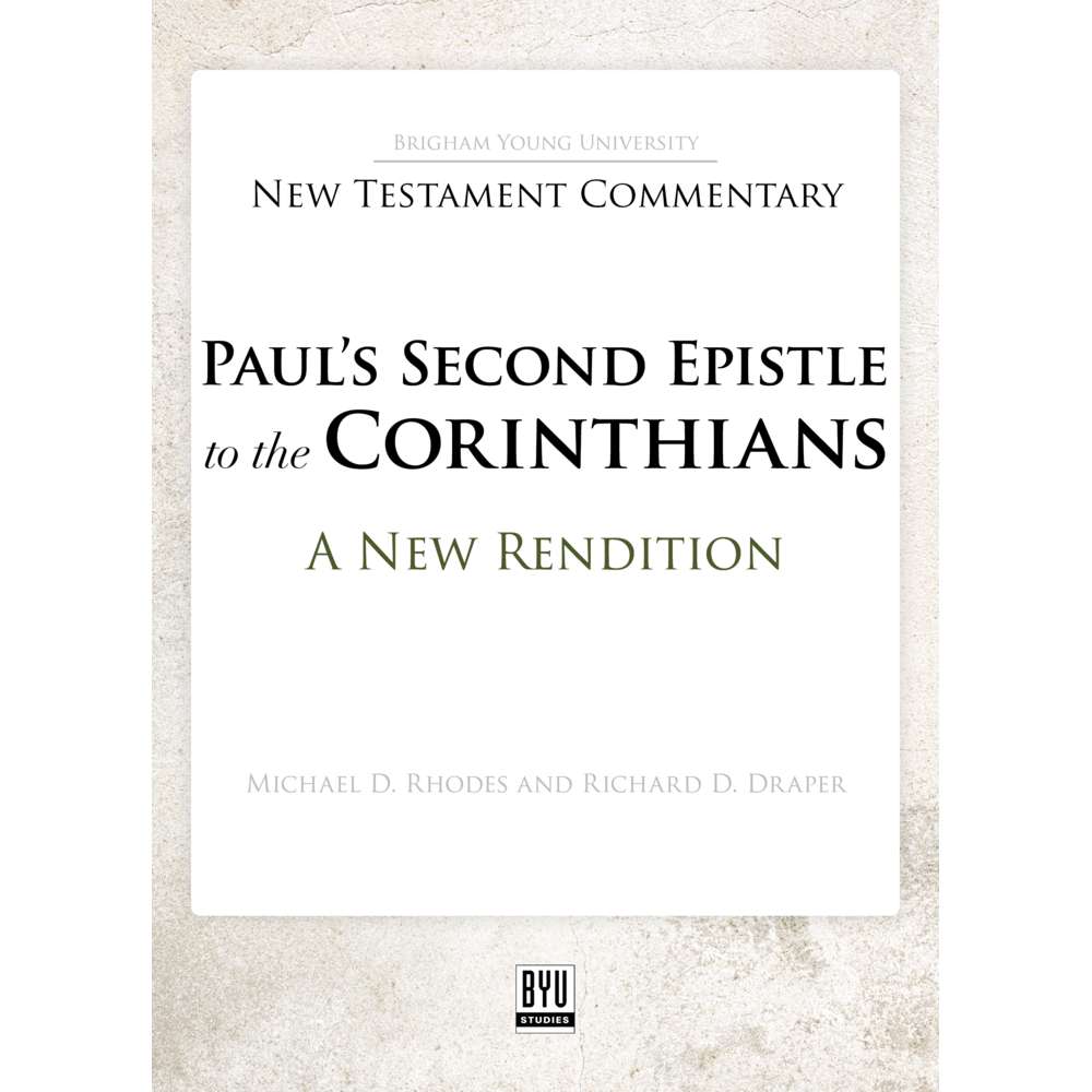 Paul's Second Epistle to the Corinthians 1