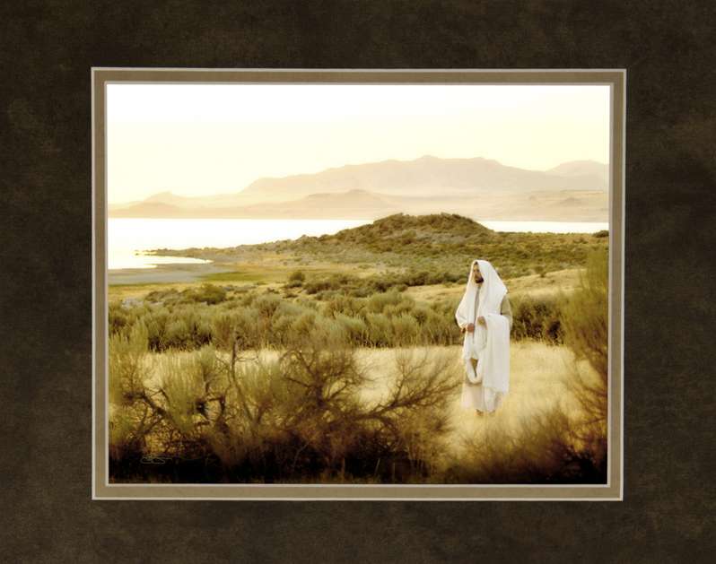 The Lord is My Shepherd (11x14 Matted Print)