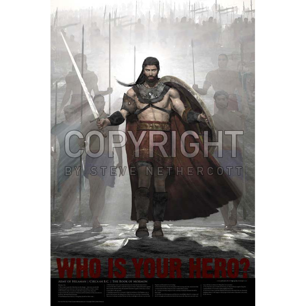 Army of Helaman (24x36 Poster),  Army of Helaman (24x36 Poster)