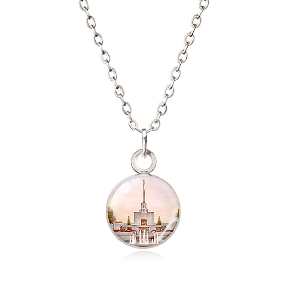 Denver Colorado Temple Necklace, , large