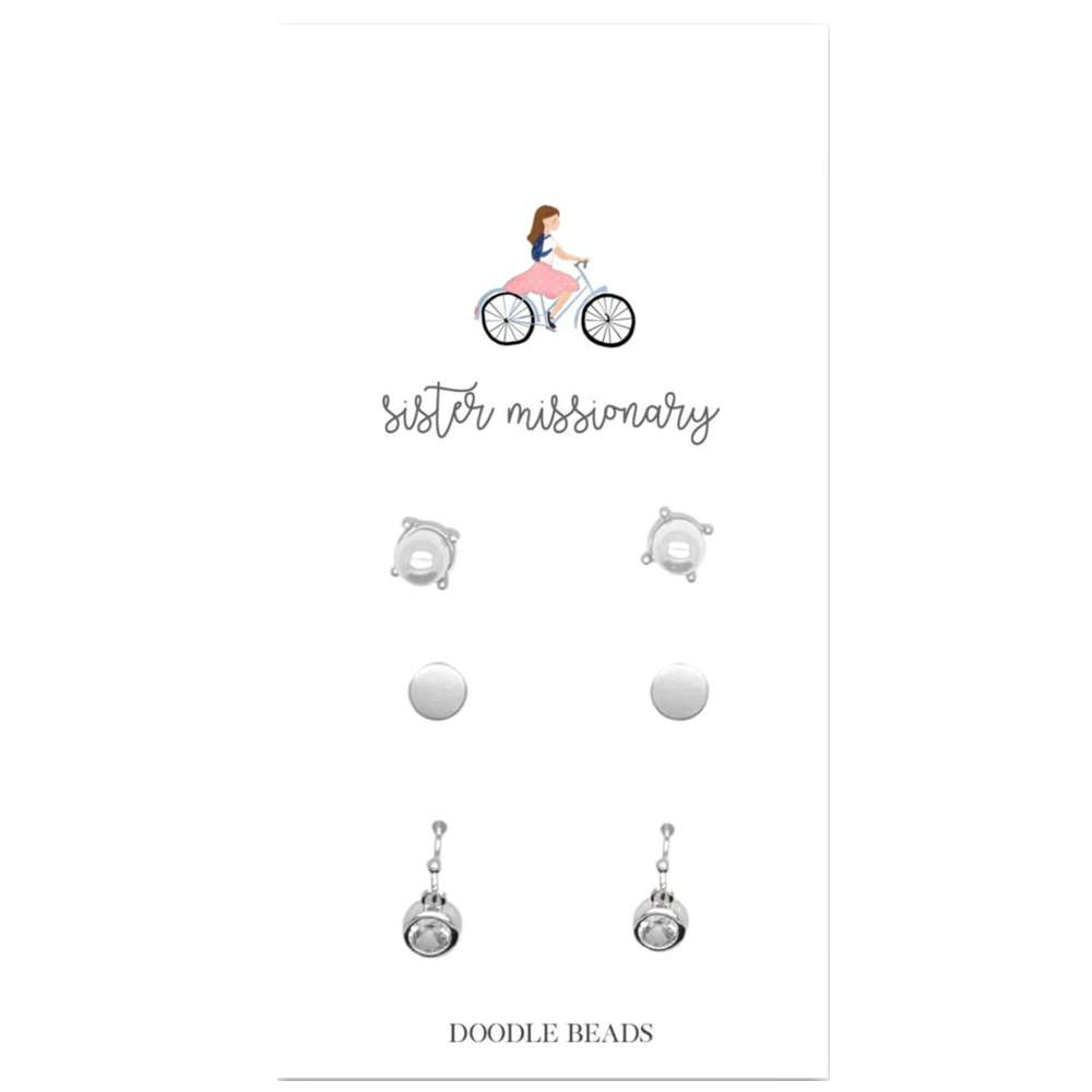 Sister Missionary Lucy Earring Set, , large
