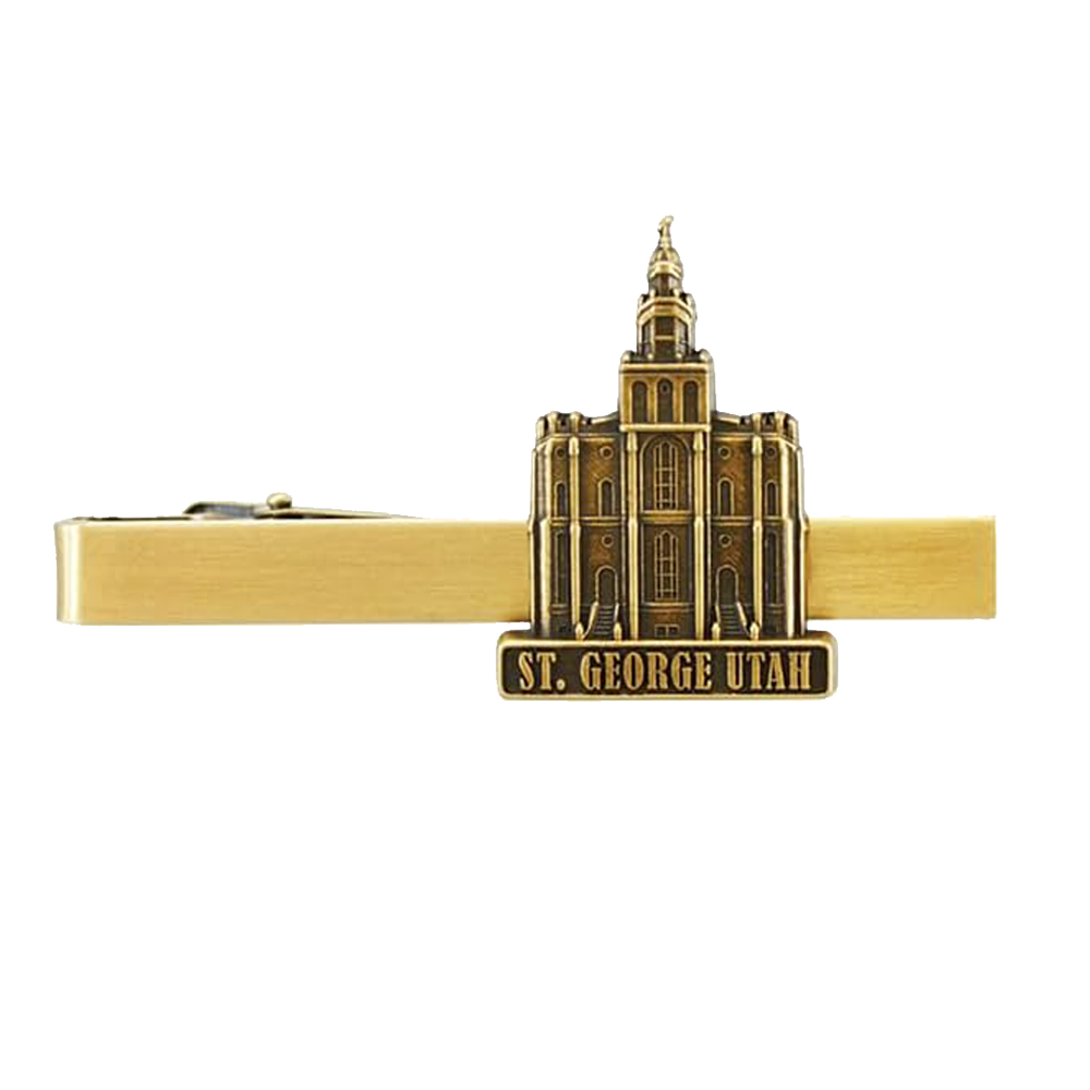 St. George Temple Tie Bar, , large