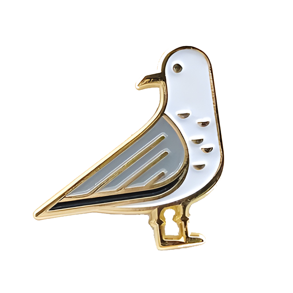 Enamel Pin Seagull