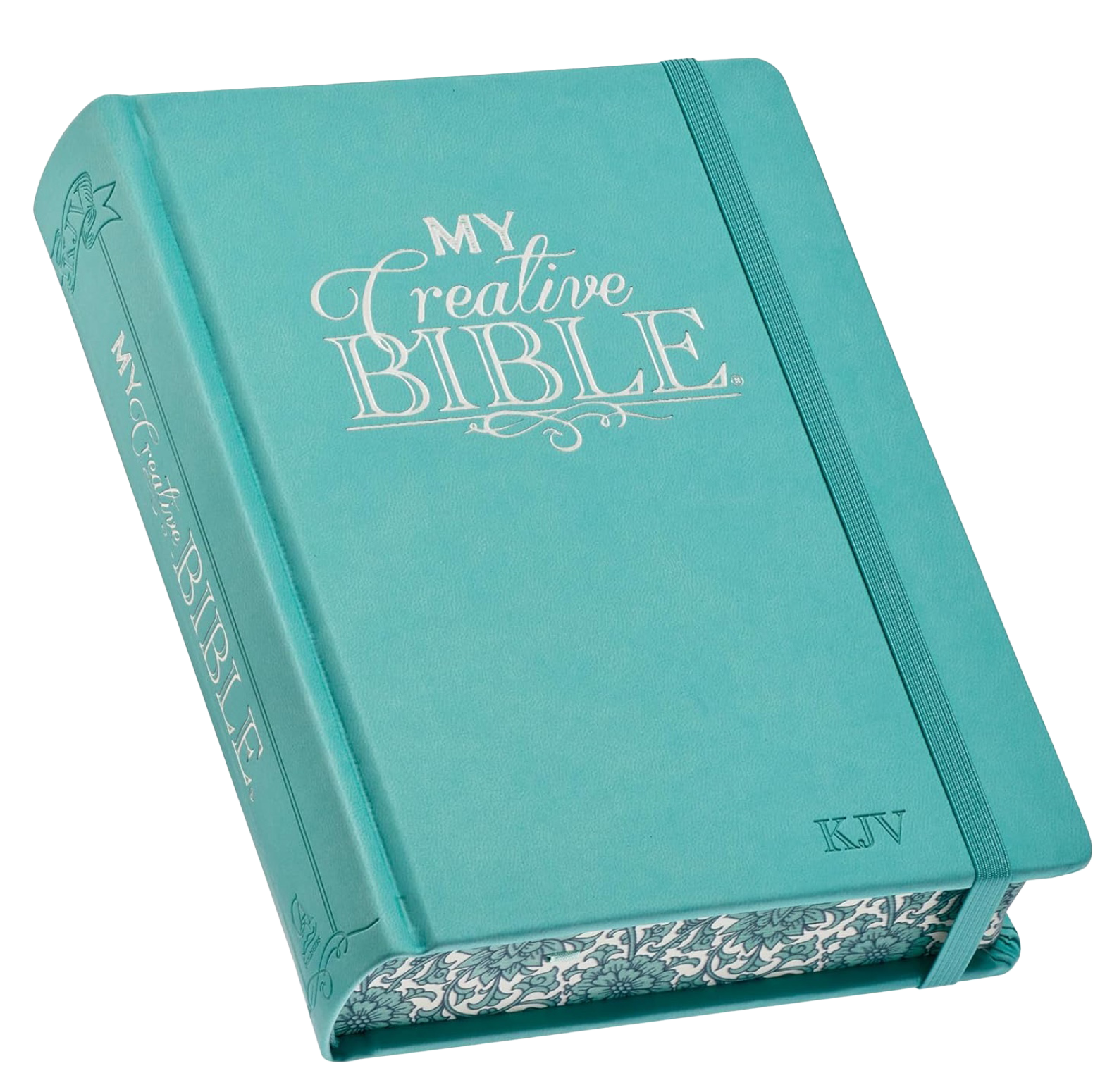 KJV My Creative Holy Bible, Faux Leather, Teal