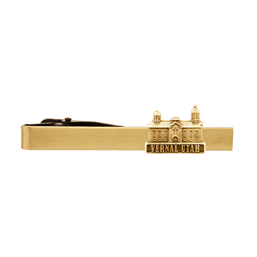 Vernal Temple Tie Bar Gold