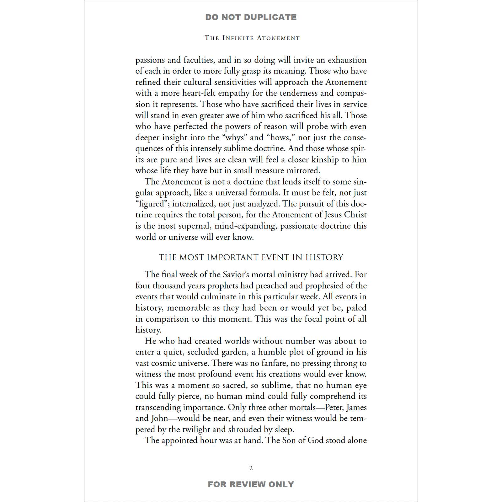 The Infinite Atonement, , large image number 4