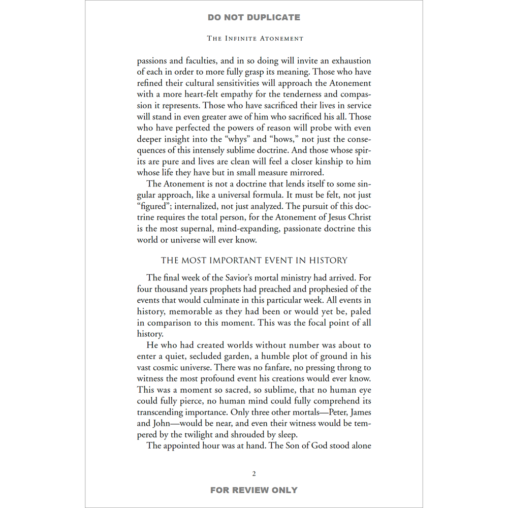 The Infinite Atonement, , large image number 4