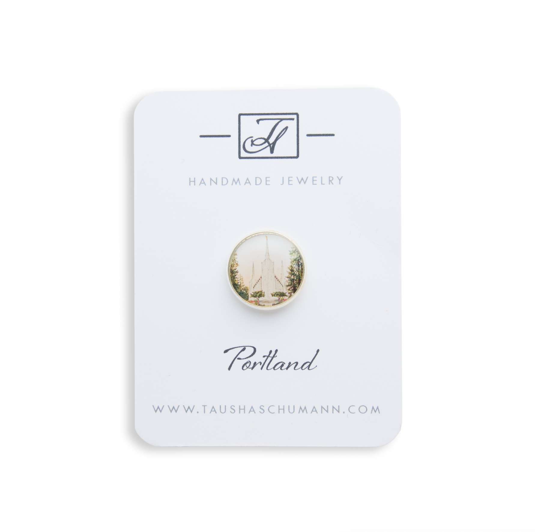 Portland Oregon Temple Pin