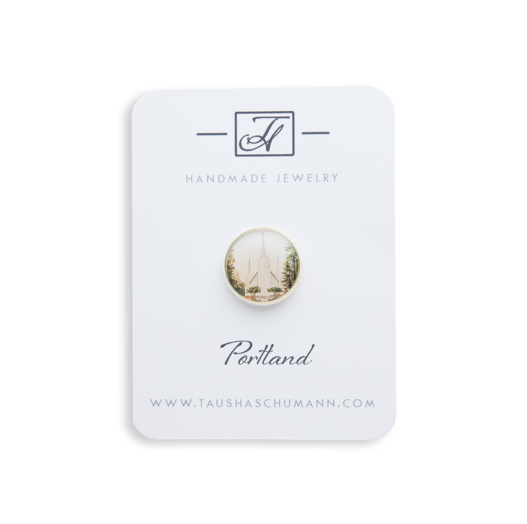 Portland Oregon Temple Pin