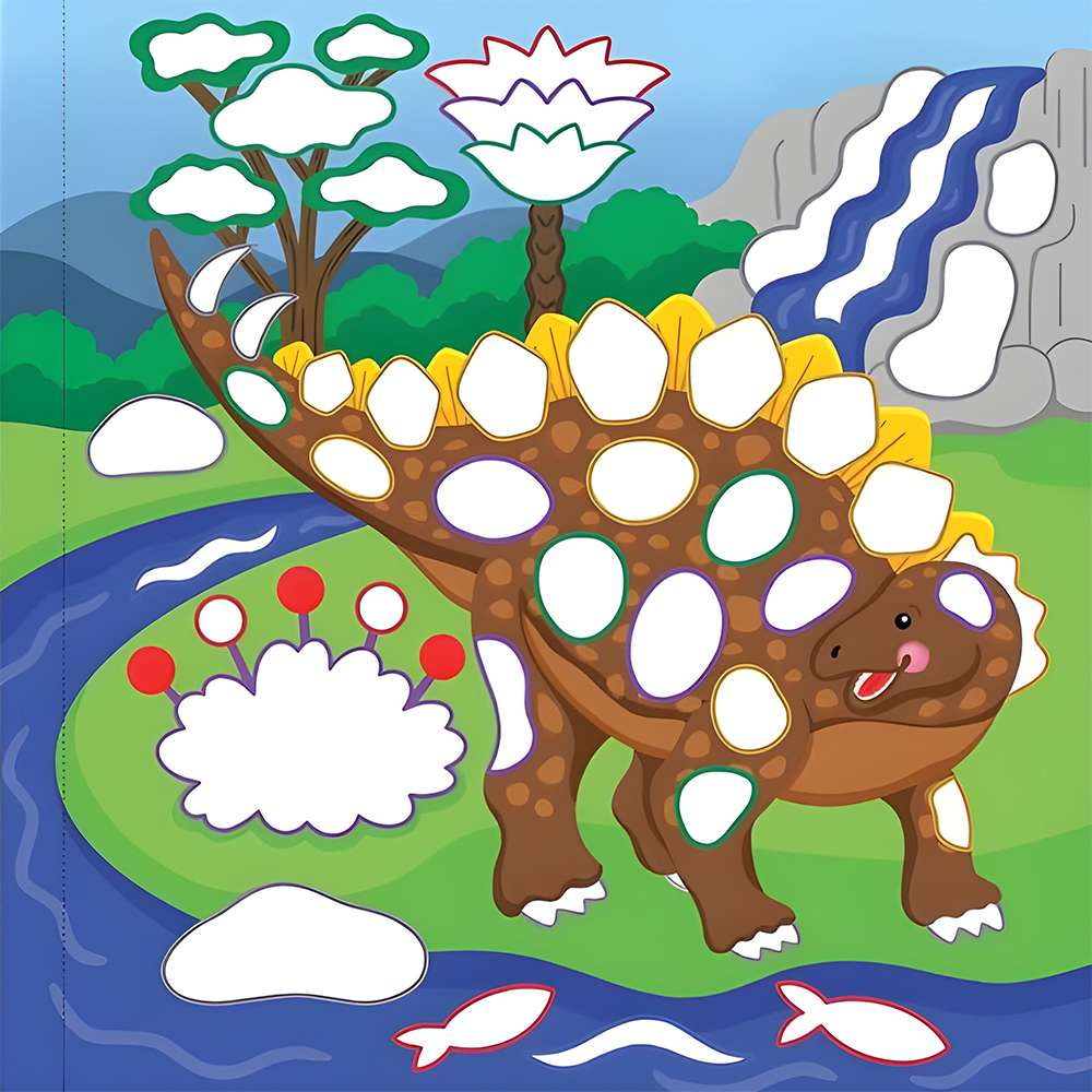 Color-By-Foil Sticker Book Dinosaurs, , large image number 10