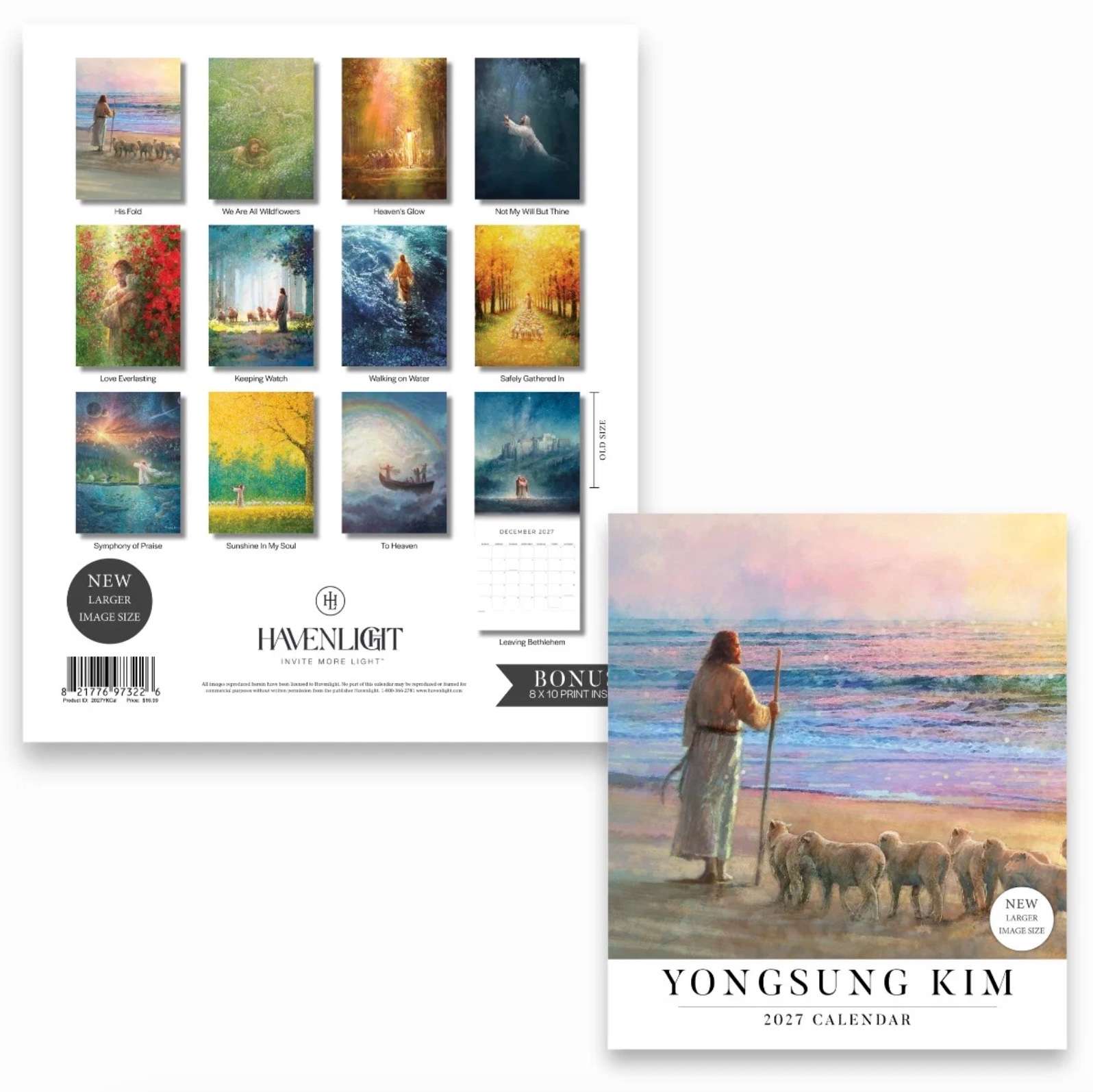2027 Yongsung Kim Wall Calendar