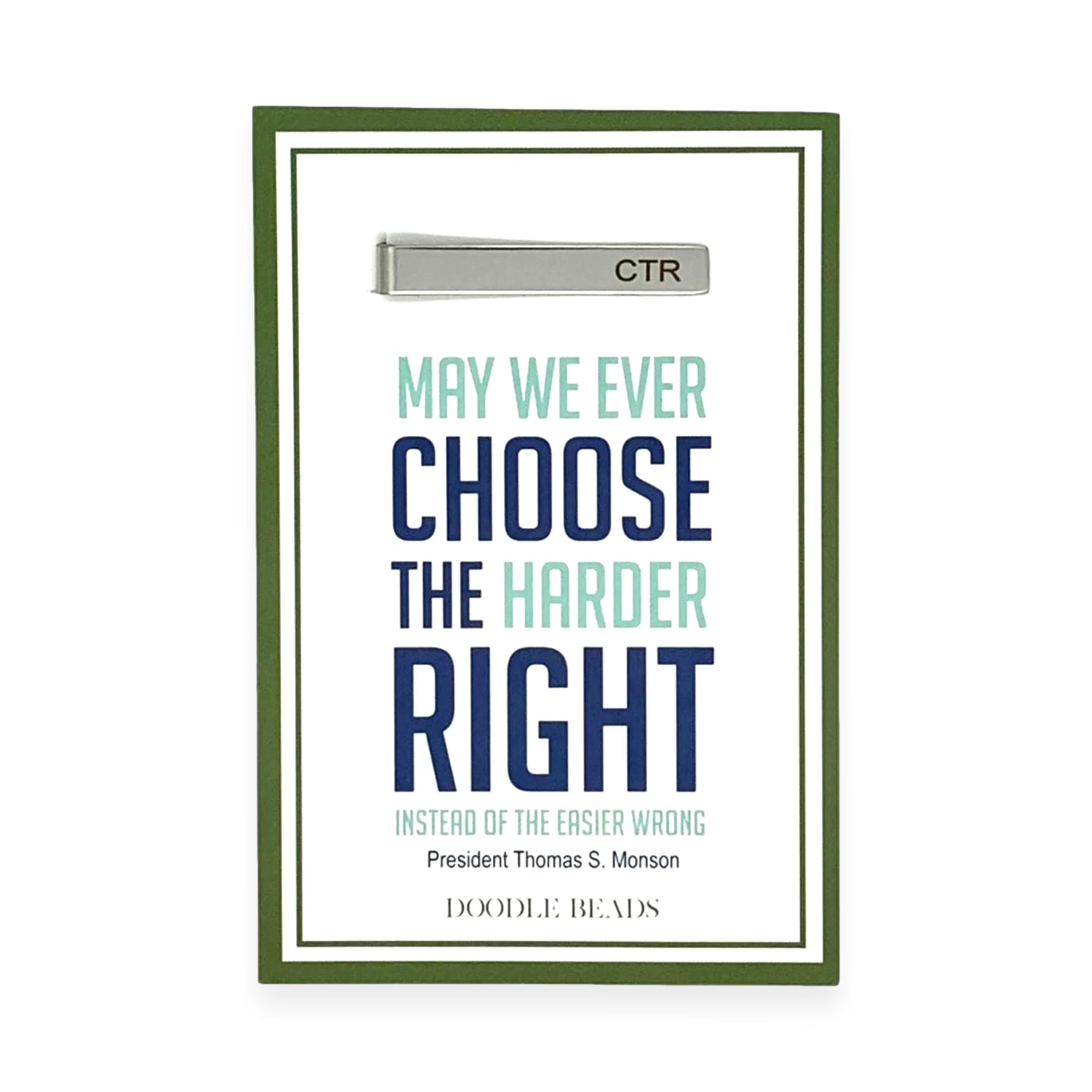 Choose the Harder Right Tie Bar, , large image number 1