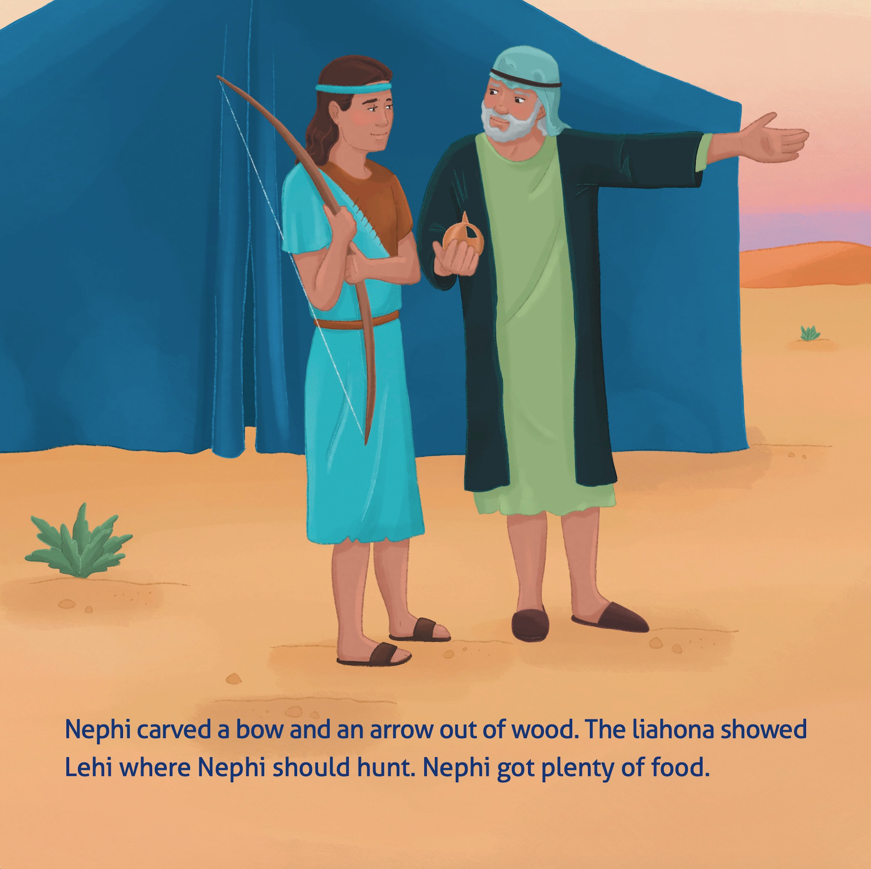 Nephi in the Wilderness, , large image number 2